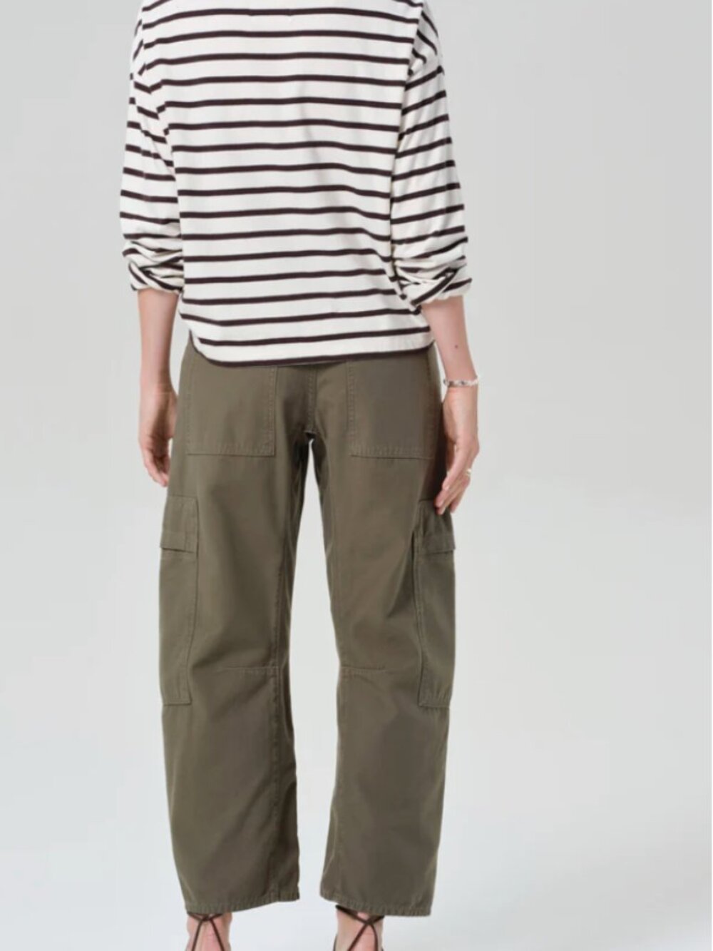 Citizens of Humanity Marcelle Cargo Pants Olive Size 27 Read Description - Picture 3 of 10